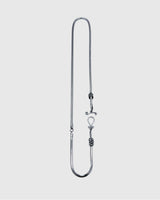 Flat round necklace
