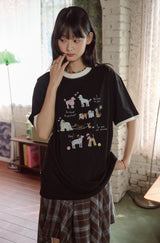 26SS★ コージーパピーリンガー半袖Tシャツ