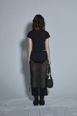SEETHOUGH SKIRT