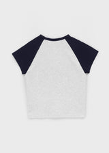 【B-BASIC】スタンダードラグラン半袖Tシャツ