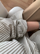 Setter Stripe Oversized Shirt