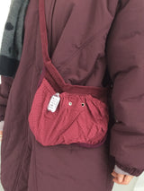 Urban volume round padded jacket