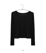 ウィーンスリムカラー長袖Tシャツ（5c）