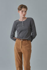 Basic leather belt_brown