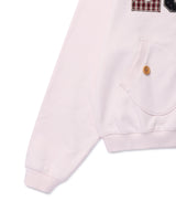 APPLIQUE LOVE ZIP UP HOODIE(CV2GFFM486A)