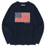 チェリーUSAグラフィックニット [ネイビー]