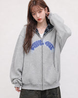 (UNISEX) チル リバーシブル オーバー フード ジップアップ