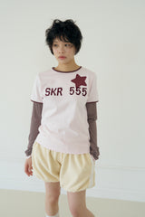 SKR 555 レイヤードトップ (PINK)