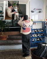 No.1568 USA fh KNIT ZIP-UP (3color)