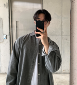  Fatal Overfit Corduroy Shirt