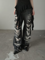 Bark Heavy Distressed Denim