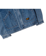 RG Denim Placket Trucker Jacket (Blue)