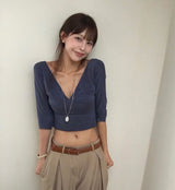 [ workwear ] mush pintuck & autumn wide sl