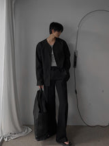 ASCLO ルノVネックシャツ (2color)