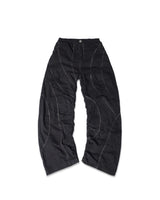 PILOT WASHED BLACK PANTS