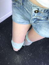 pooming lace color stoking (6 color) 