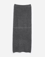 Crop knit & long skirt set