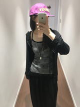 Som Striped Lace Sleeveless (4color)
