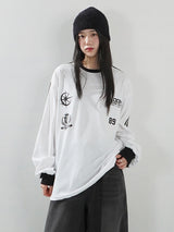 (UNISEX) 89 Line Long Sleeve T-shirt