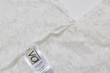 Jeanne Lace Flower Shoulder Bag_White