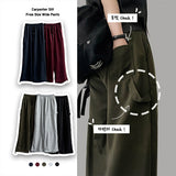 WINNER banding carfender pocket incision wide pants