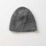 Bluesf angora knit beanie