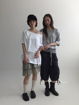 ローザ アシンメトリカル フリル スカート (3color)