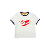 グッドバイブオンリーリンガーTシャツ_ホワイト