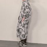 tiedye capri cargo shorts_white
