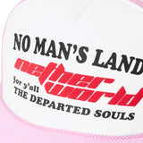 NOBODYS TRUCKER HAT PINK