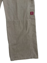 GARMENT-DYED DISTRESSED BELT LOOP POCKET CROSS PLEAT COLOR-TOOTH ZIPPER DRAWSTRING CARGO PANTS