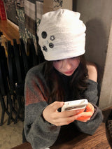 #コジーワンショルダールーズウールニット (4color)