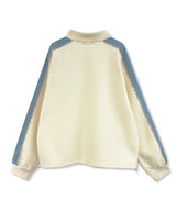 UNISEX デニムライン裏起毛スウェット