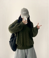 Sewing Dotom Balloon Fit Round Knit