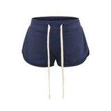 Rina Contrast String Shorts