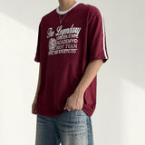 Jeonde track short-sleeved T-shirt (3 colors)