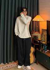 Pigment Solid Long-Sleeve 5COLOR