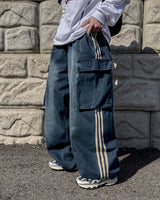 Circuit Wide Track Cargo Denim