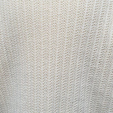 Beige Lettering Summer Knit