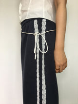 コットンレーストラックパンツ (3color)