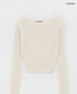 [MADE] Dorothy Boatneck Wool Knit