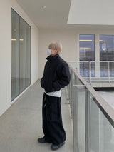 ツーポケットバルーンビッグデニムパンツ　2色