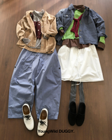 Trucker Washed Jacket (2color)