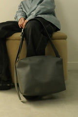 Chunky Buckle Standard Bag gray
