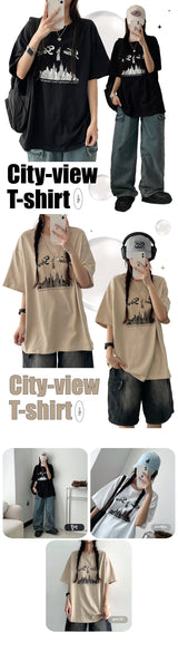 マノラウンド半袖Tシャツ