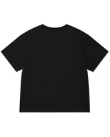 Uncaged Slogan T-Shirt/Black
