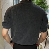 ASCLO Pigment Collar Short Sleeve Knit (5color)