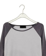Tensor Basic Color Matching Raglan Long Sleeve Tee
