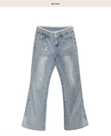 [ over lace ] venice low light bootcut denim pt