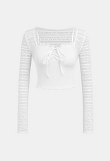 Arielle Lace Ribbon Top Set